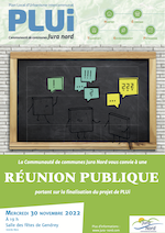 affiche reunion publique plui